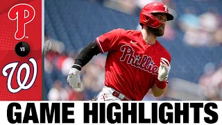 Phillies vs. Nationals Game 1 Highlights (6/17/22) | MLB Highlights