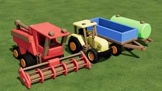 PACK OF TOYS ! COLORS & TOY MACHINES ! Farming Simulator 22