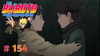 Boruto episode 154 sub indo - ujian ninja himawari - anime boruto terbaru