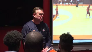 A Day with Brad Underwood | Illini Basketball Preview Show