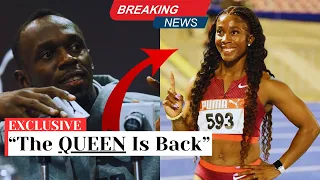 Usain Makes Shocking Revelation | Queen Shelly Runs 100m Racers Grand Prix!?
