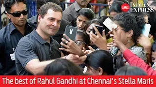 Unplugged: The best of Rahul Gandhi at Chennai's Stella Maris