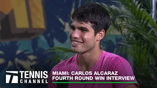 Carlos Alcaraz: 2023 Miami Open Fourth Round Win Interview