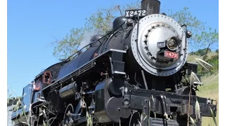 Southern Pacific 2472 Spring Steam (HD)