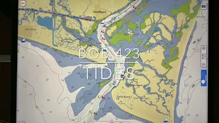 Bob 423 - Use of Tides in Aqua Map