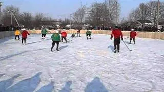 Хокейний матч  Перегонівка-Кобеляки