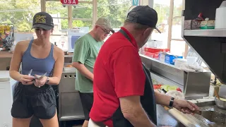 60's Drive-In  Restaurant in Mt. Airy, NC is Locals Favorite: Lunch with Mayor at The Dairy Center.