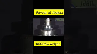 Power Of Nokia#40000kg weight#Strongest||shorts#@AIOFTS