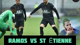 Sergio Ramos vs Saint-Etienne🔥🔥🇪🇸