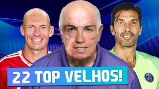MELHORES VETERANOS GANHAM A CHAMPIONS? | FIFA 19 Experimentos