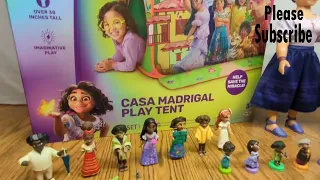 Disney Encanto toys collection ASMR | Mirable Doll Set | Pop Up Tent