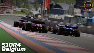 F1UA League | Season 10 Race 4 | 🇧🇪 Belgium #f123 #f1ua