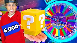 Can I Win EXACTLY 6,000 Tickets For a MYSTERY Prize?
