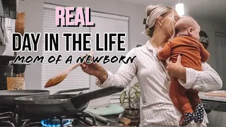 REAL AND RAW DAY IN THE LIFE MOM OF THREE | 3 MONTH OLD | Alexis Green