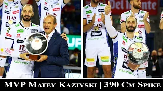 MVP - Matey Kaziyski | 390 Cm Spike | Italian Super Cup 2021 | HD