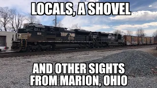 Locals, a shovel and other sights and sounds from Marion, Ohio!