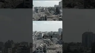 Imágenes muestran la destrucción generalizada en Gaza