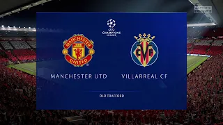 Man United vs Villarreal - Champions League [29th September 2021] - Fifa 21