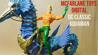 MCFARLANE DIGITAL TOYS DC CLASSIC AQUAMAN FIGURE UNBOXING & REVIEW