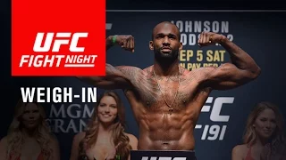 UFC Fight Night London: Official Weigh-in