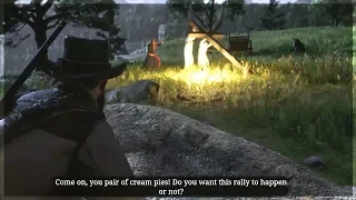 LOL Torturing The KKK Grand Wizard in Red Dead Redemption 2 (RDR 2 Secret Event)