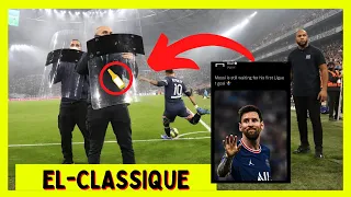 FOOTBALL WORLD REACTS TO Ligue 1 Marseille vs PSG | Pitch Invader Tackle Lionel Messi