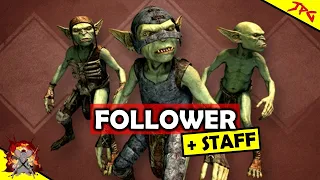 SKYRIM HOW To Get A Goblin Follower - Gogh! Anniversary Edition/Creation Club - Blue God Quest