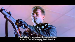 "Terminator 2: Judgment Day" (part 3) with commentaries of James Cameron and William Wisher (1080p)