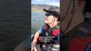 Kayaking on eastern Oregon's Lake Owyhee