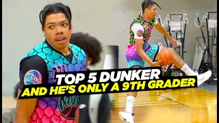 He Just Entered The 9th Grade & Is Already a TOP 5 Dunker In High School!