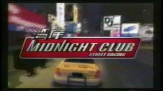 Midnight Club Street Racing Playstation 2 Video Game TV Commercial