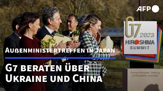 G7-Außenminister beraten in Japan über Ukraine und China | AFP