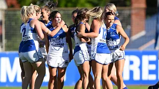 AFLW: North Melbourne Tasmanian Kangaroos vs Fremantle Dockers match highlights (Round 5, 2022)