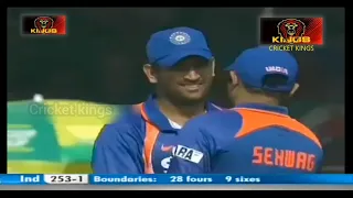 India 414 SriLanka 411 India Srilanka 1st odi 2009