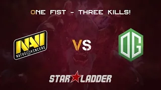One Fist - Triple Kill! by DityaRa vs. OG @Starladder l i-league