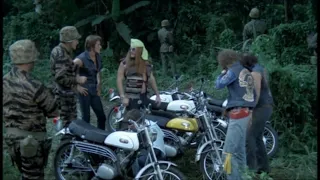 1970 Clips from film "The losers". Yamaha Enduro version.