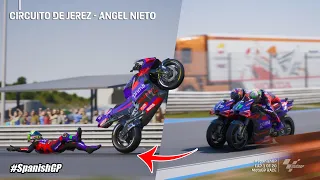 RACE MOTOGP JEREZ 2024❗ANYTHING CAN HAPPEN IN A RACE🔥AND NO ONE SUSPECTS IT❓#SpanishGP