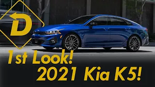 A First Look At The All-New 2021 Kia K5! (See Ya Later Optima)