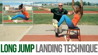 Long Jump - Proper Landing Technique