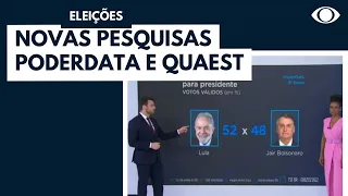 Novas pesquisas PoderData e Quaest mostram corrida presidencial