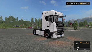 Truck Scania V8 S580 STREAMLINE in Farming Simulator 22