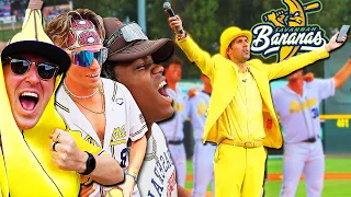 SAVANNAH BANANAS BASEBALL IS THE BEST THING EVER! | Kleschka Vlogs