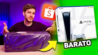 COMPREI um PS5 BARATO na SHOPEE