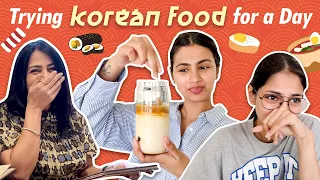 Eating Korean Food for 24hrs!! | Aashna Hegde