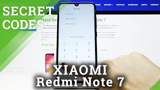 Secret Codes XIAOMI Redmi Note 7 – Hidden Mode / IMEI Number / Calendar Storage