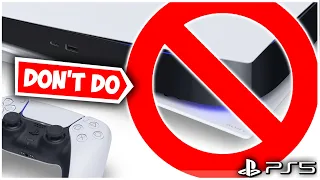 DON'T MAKE THIS MISTAKE WITH THE PS5 - #1 COMMON MISTAKE WITH PLAYSTATION 5