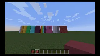 Numberblocks 10 20 30 40 50 60 70 80 90 100 in Minecraft