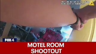 Officer shoots armed man inside Pleasant Grove motel