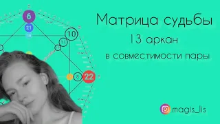 13 аркан в характере пары матрица судьбы совместимость 13 аркан