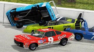 NASCAR Racing Crashes #34 | BeamNG Drive